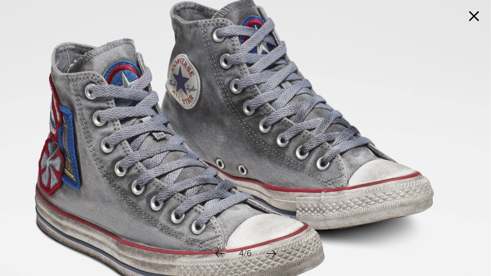 chuck taylor all star patchwork smoke high top